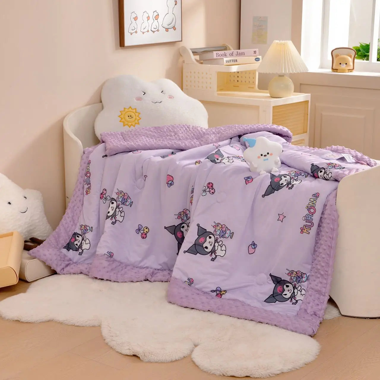 Cartoon Summer Quilt for Kids | Cooling Sensation Blanket