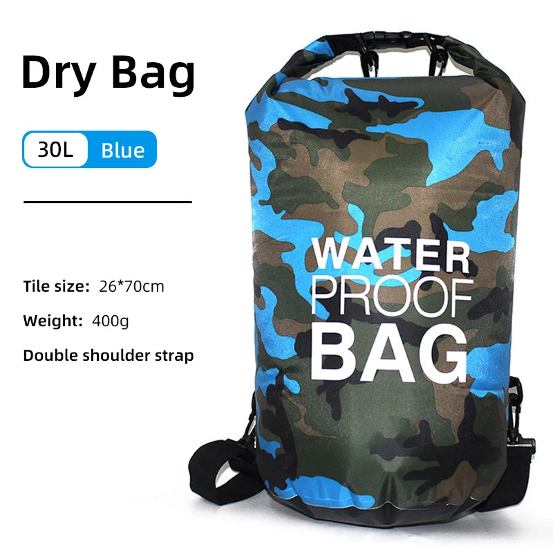 Waterproof Dry Bags & Wet Separation Backpack for Outdoor Activities
