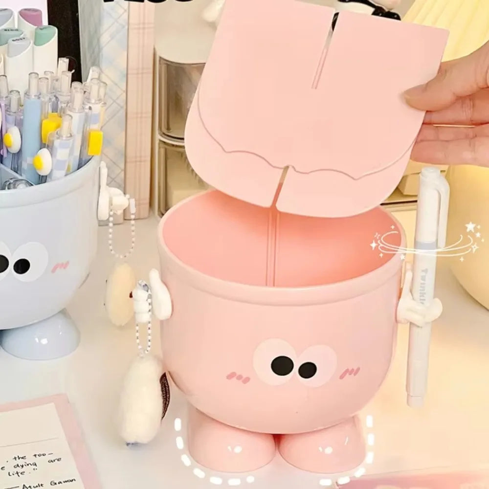 Cute Pencil Holder Rack | Creative Desk Organizer for Students
