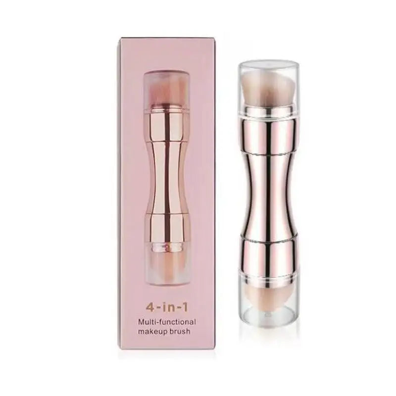 4 In 1 Makeup Brush Set | Retractable Travel-Friendly Beauty Tool