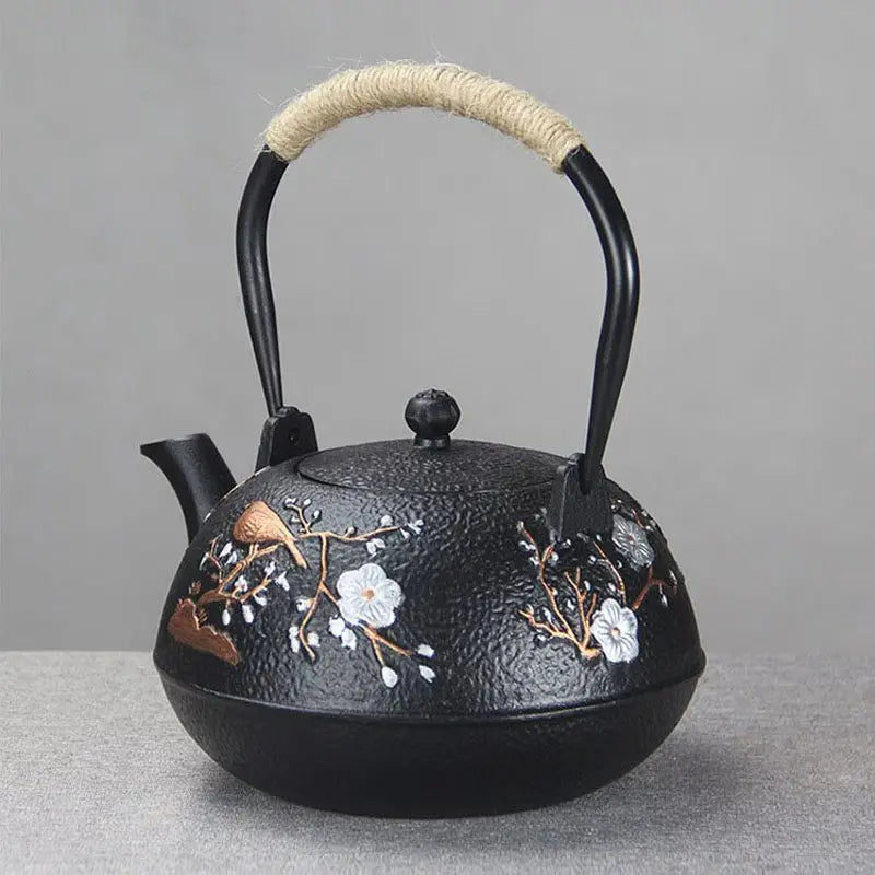 Handmade 1200ML Cast Iron Teapot | Retro Japanese Design