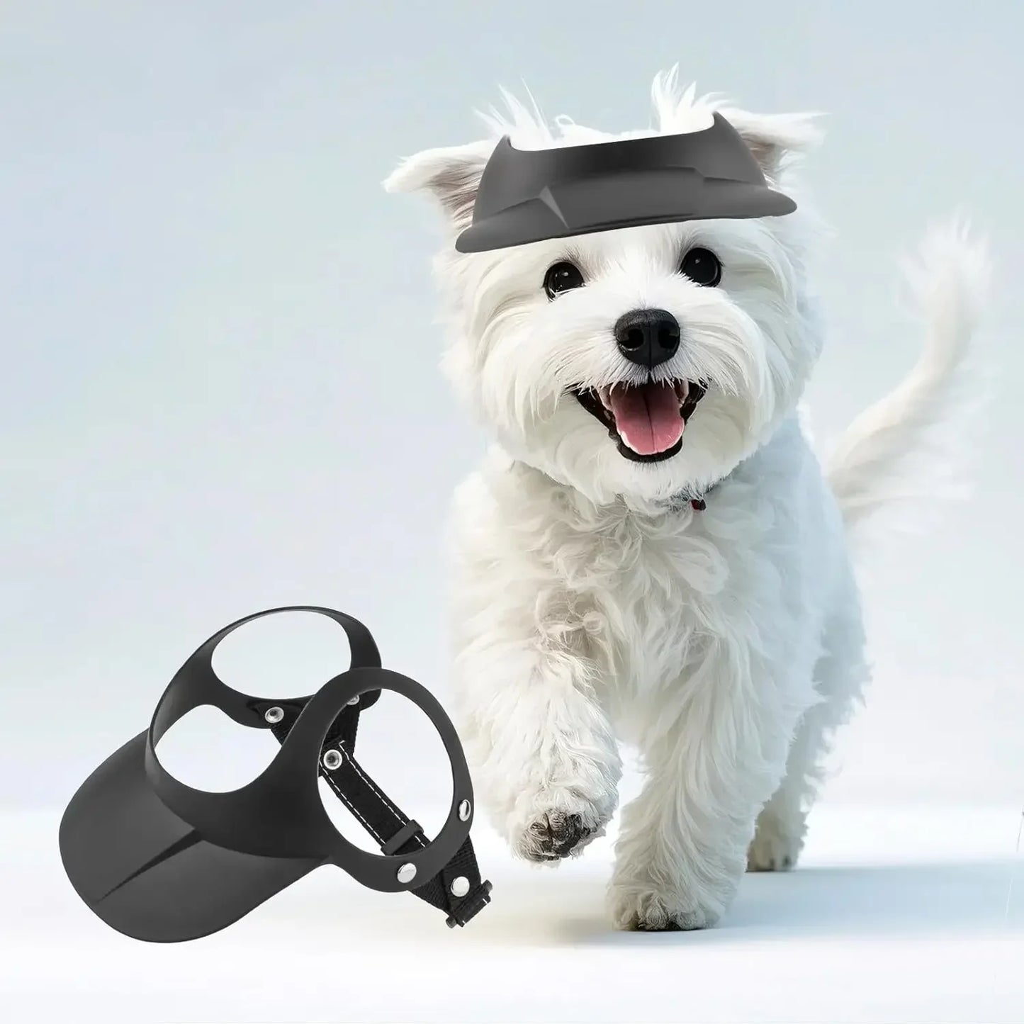 Stylish Dog Motorcycle Sun Hat | Adjustable Doggy Visor