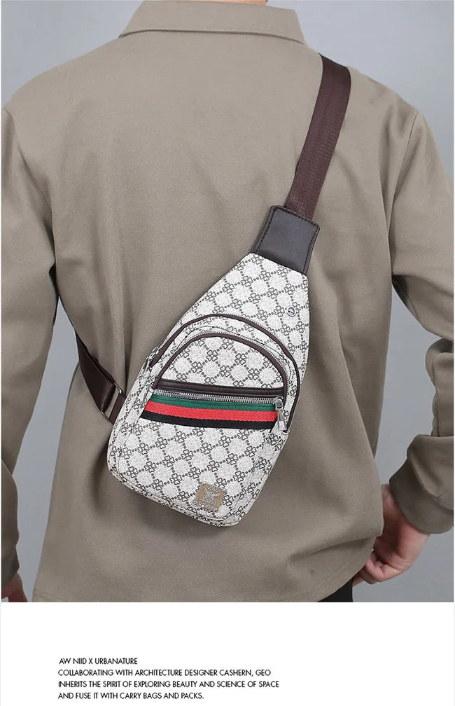 Men's Multifunctional Messenger Bag | Casual Crossbody Handbag