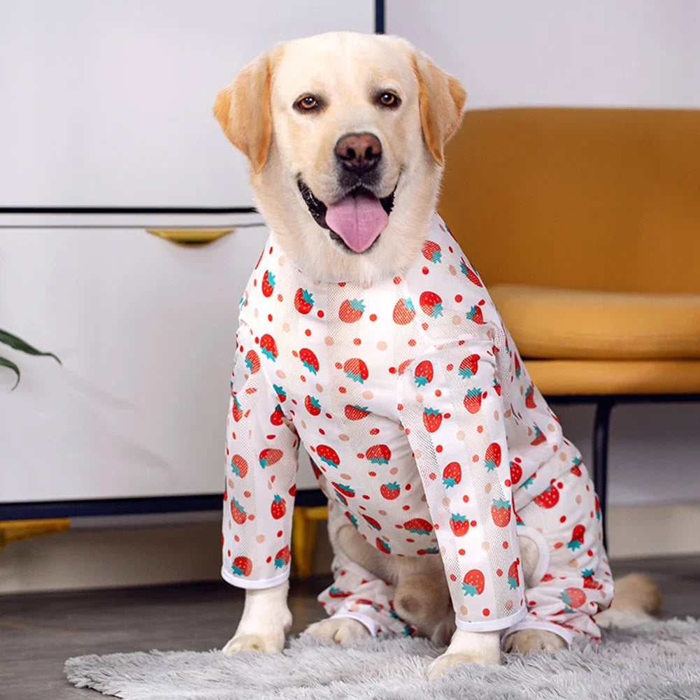 Pijamas Cómodas de Algodón para Perros | Monos Elegantes para Mascotas