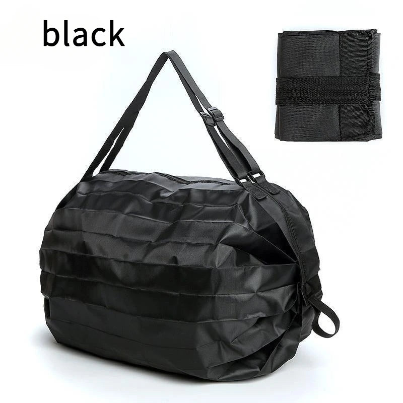 Portable Foldable Tote Bag | Reusable Shopping Shoulder Bag