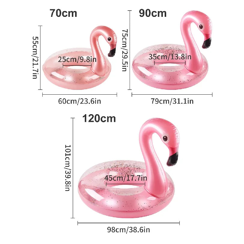 Flamingo Pool Float | Fun Inflatable Raft for Summer Parties