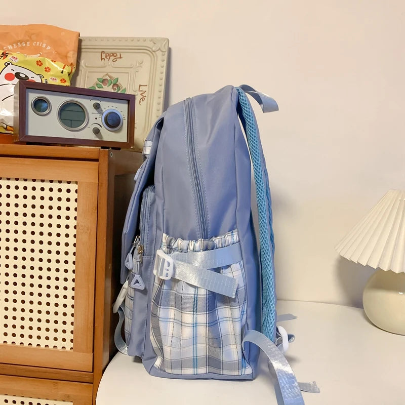 Vintage Girl Group Backpack | Multifunctional Women's Rucksack