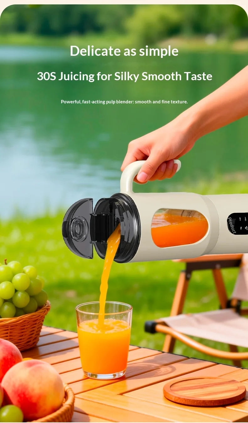 Portable Juice Maker Blender | 580ML Juicer for Smoothies & Shakes
