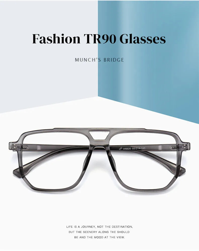 Myopia Eyeglasses with Anti Blue Light & Photochromic Lenses