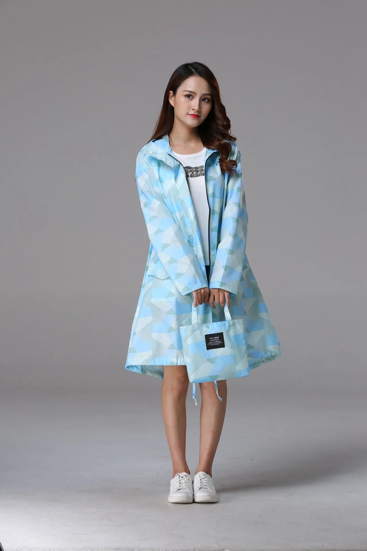 Waterproof Fashionable Raincoat for Adults | Stylish & Portable