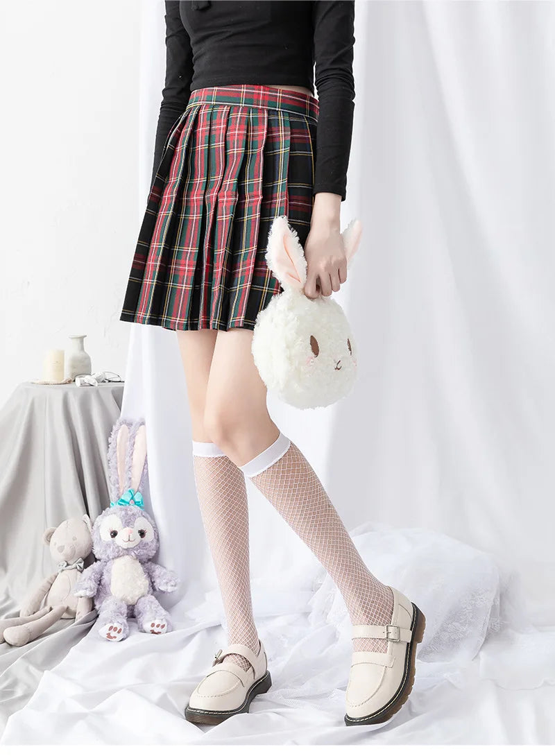 Stylish Mesh Fishnet Stockings for Women | Fashionable Knee Socks