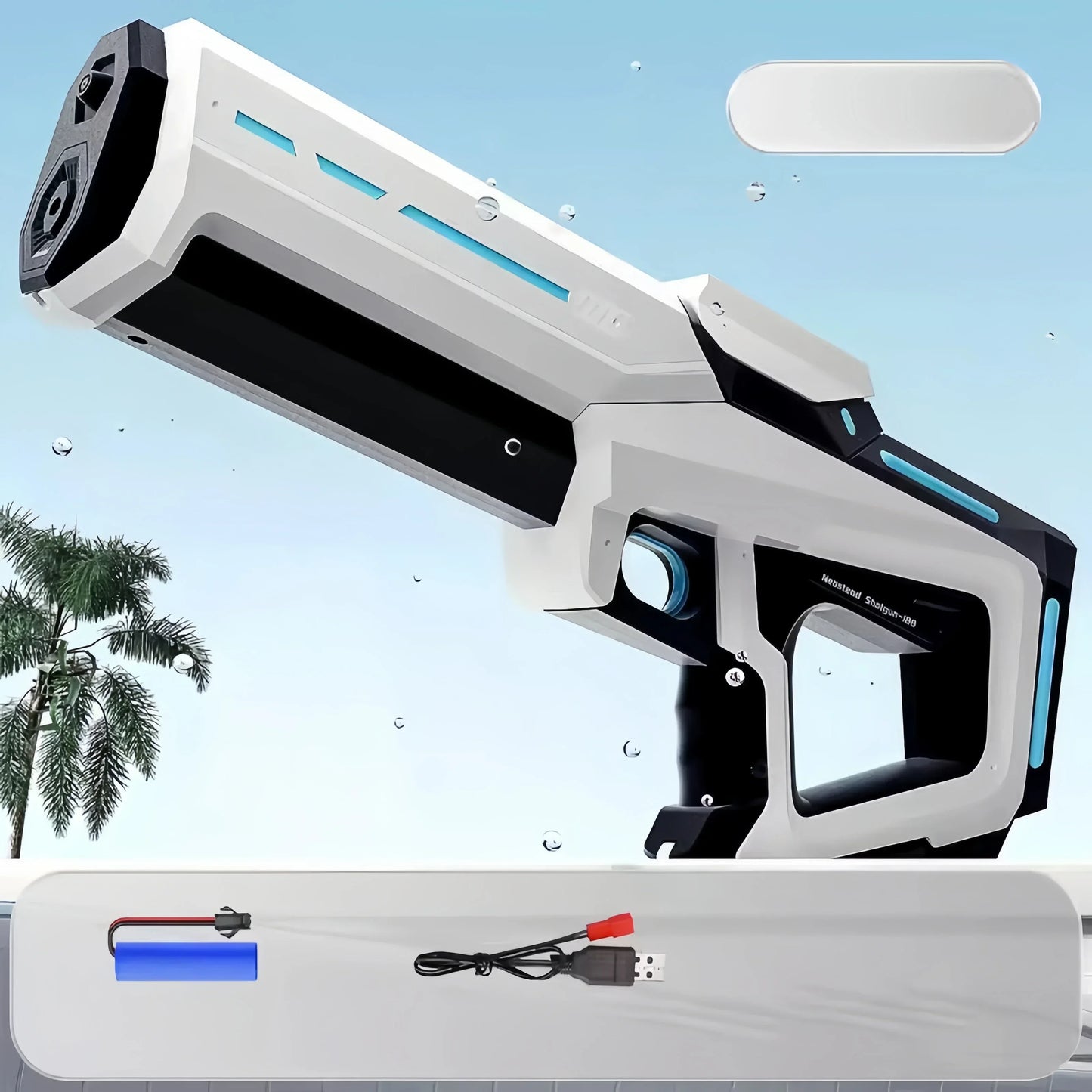 Electric Automatic Water Storage Spray Gun | Summer Fun