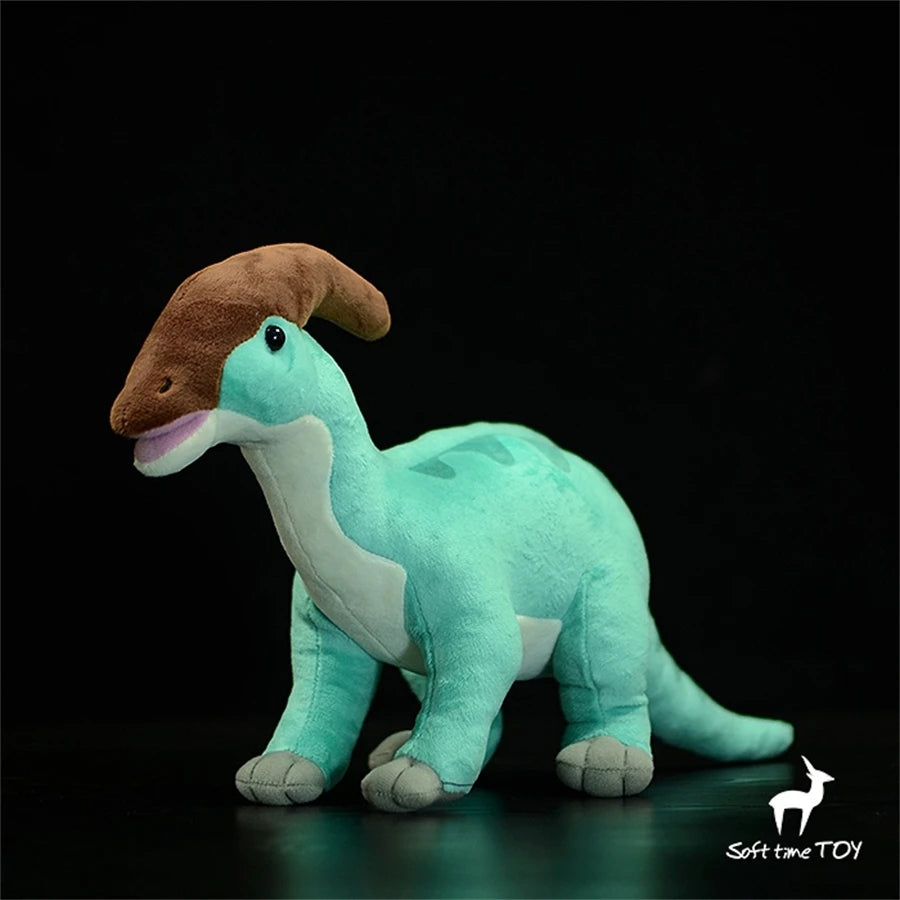 Dinosaurio de Peluche Parasaurolophus Realista | Animal de Peluche con Aspecto Real