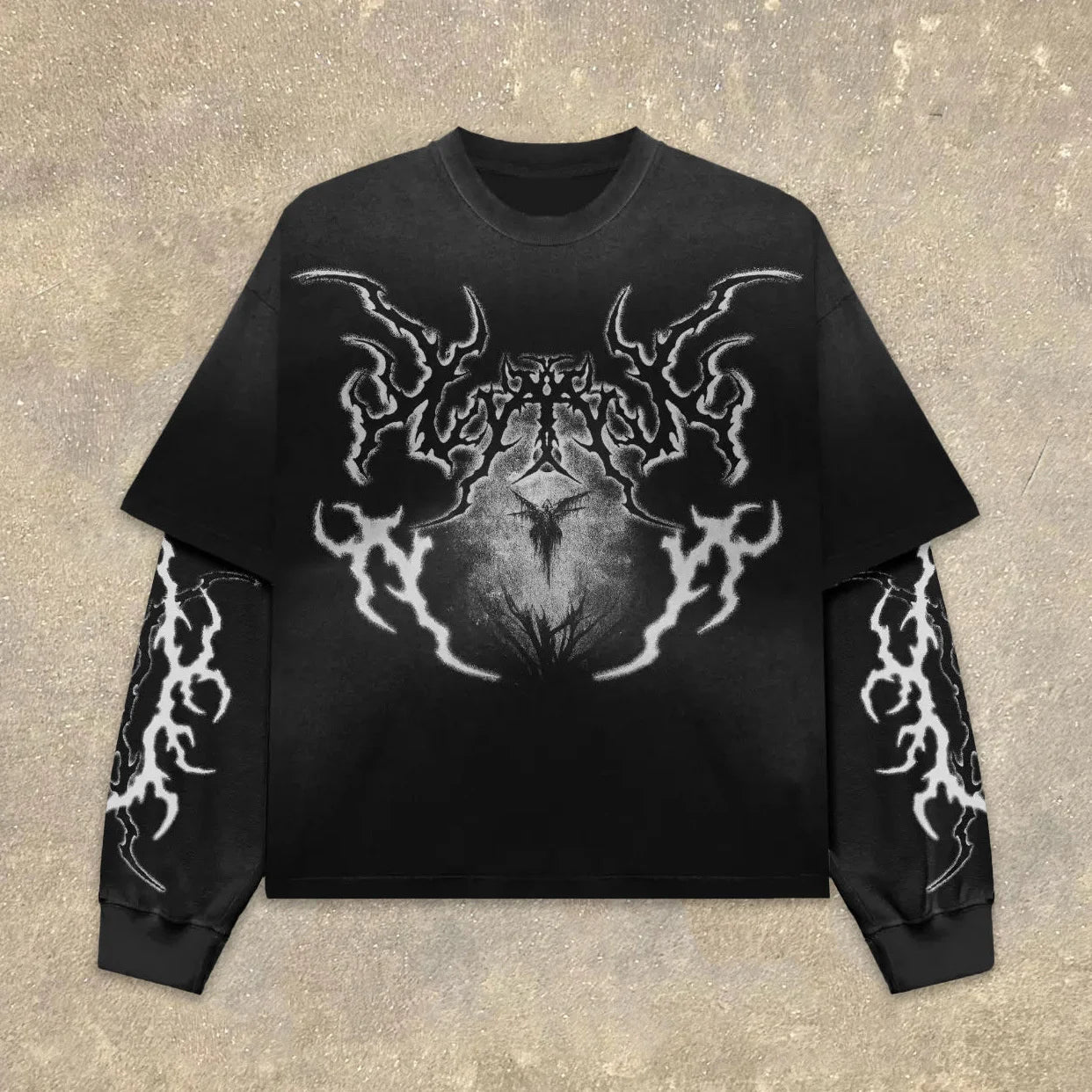 Men's Vintage Gothic Pullover Sweatshirt | Stylish & Cozy