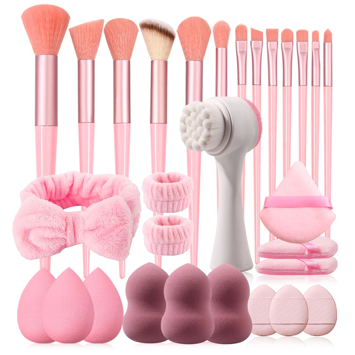 29 Piece Makeup Tool Kit | Essential Beauty Accessories Set
