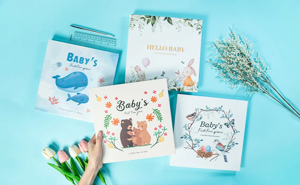 Baby Growth Photo Album | Cherish Your Child's First Year Memories