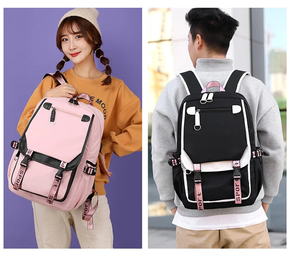 Cute Anime Cat Kawaii Backpack for Girls | Perfect Back to School Bag
