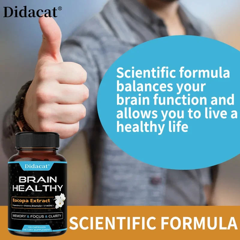 Bacopa Brain Booster | Enhance Memory & Mental Clarity