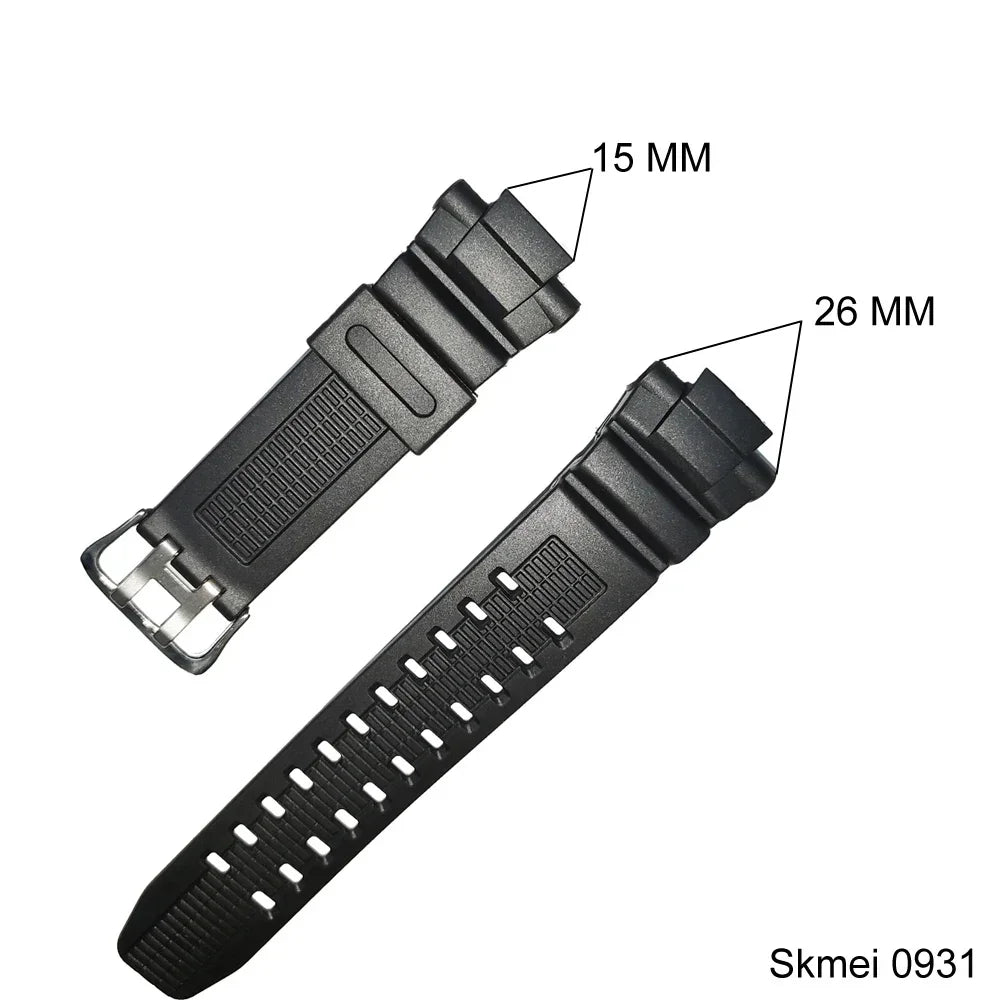 Durable PU/Rubber Watch Bands | Adjustable & Stylish Strap Upgrade