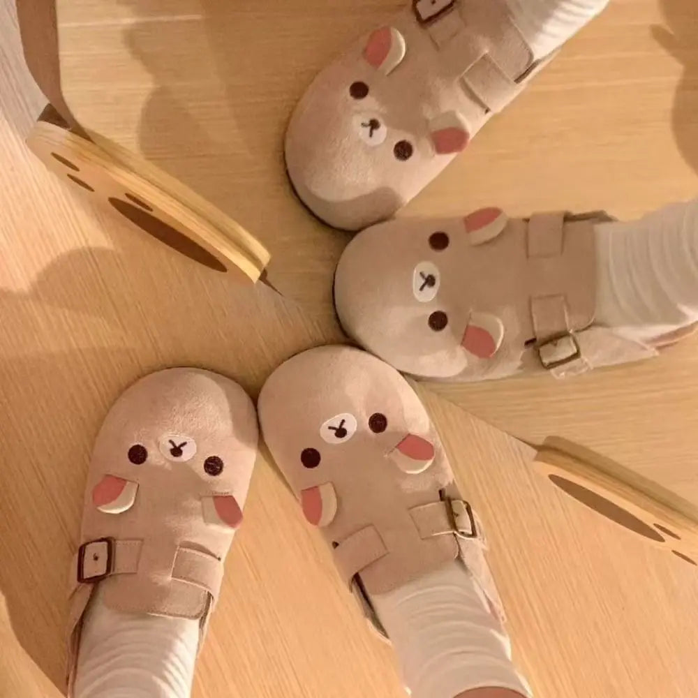 Cute Cartoon Women’s Thick Sole Slippers | Cozy Indoor Footwear