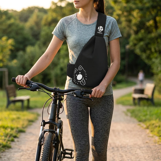 Unisex Waterproof Crossbody Sling Bag for Travel & Outdoor