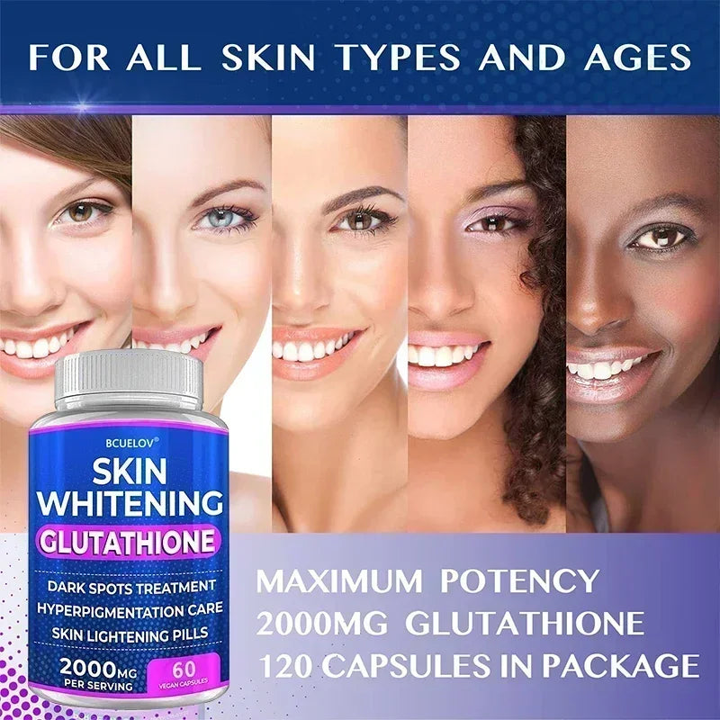 Glutathione Skin Whitening Supplement | Anti-Aging Antioxidant