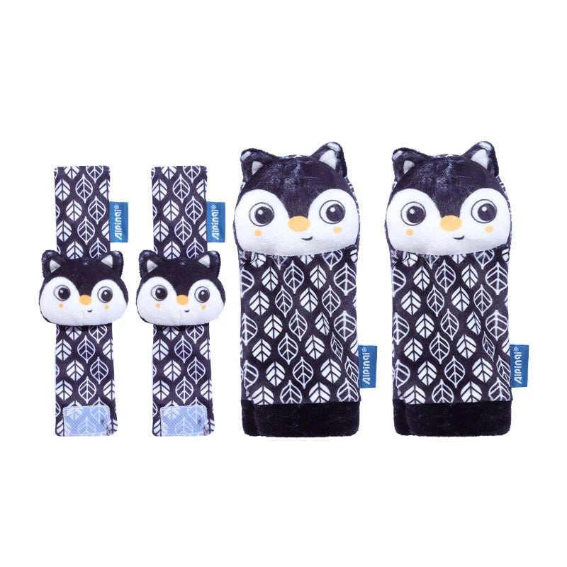 Cute Baby Rattle Socks Set for Infants | Fun and Safe Toys