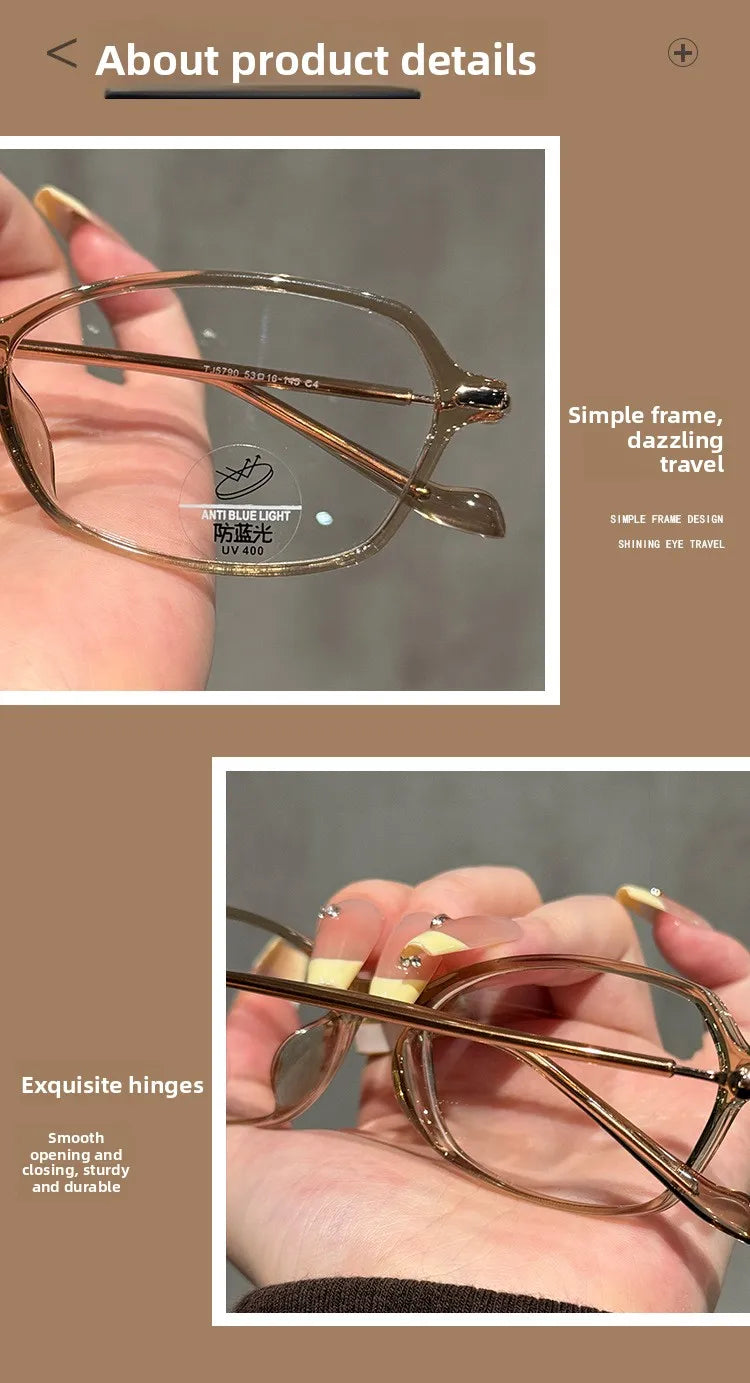 Stylish Women's Rectangular Reading Glasses | Anti Blue Light Eyewear