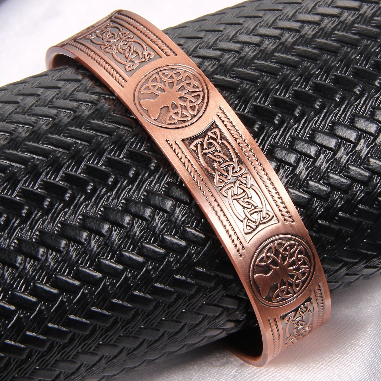 Powerful Magnet Copper Life Tree Bracelet | Adjustable Copper Jewelry