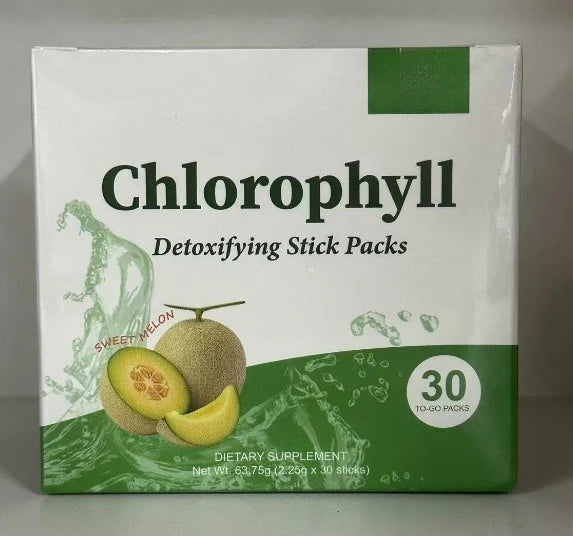 Chlorophyll Powder Stick Packs | Delicious Plant-Based Drink Mix