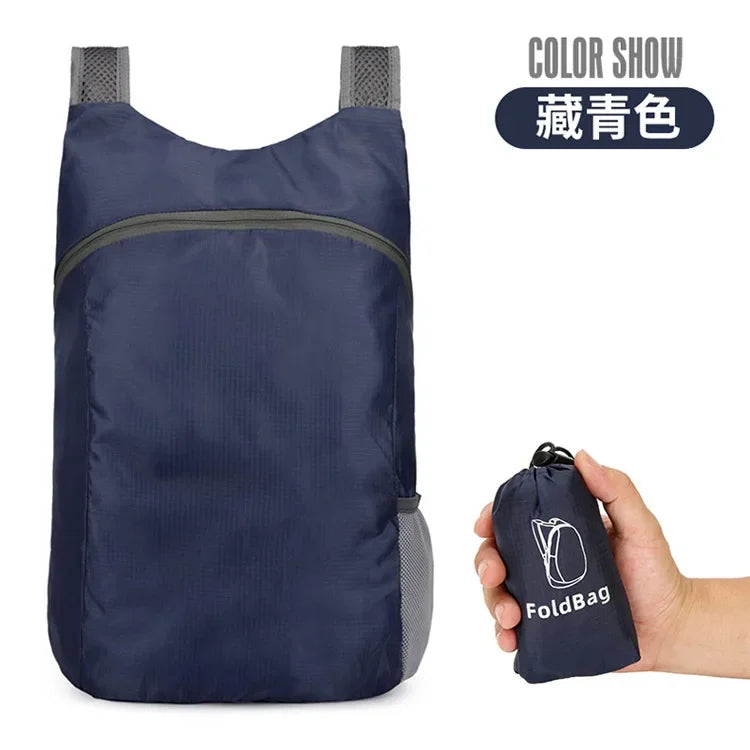 Lightweight Packable Backpack | Ultralight Travel Folding Bag