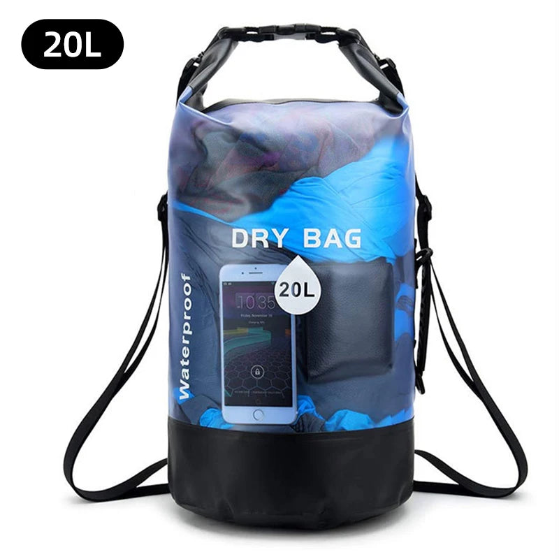 Waterproof Dry Bag - Versatile 10L & 20L Storage Solution