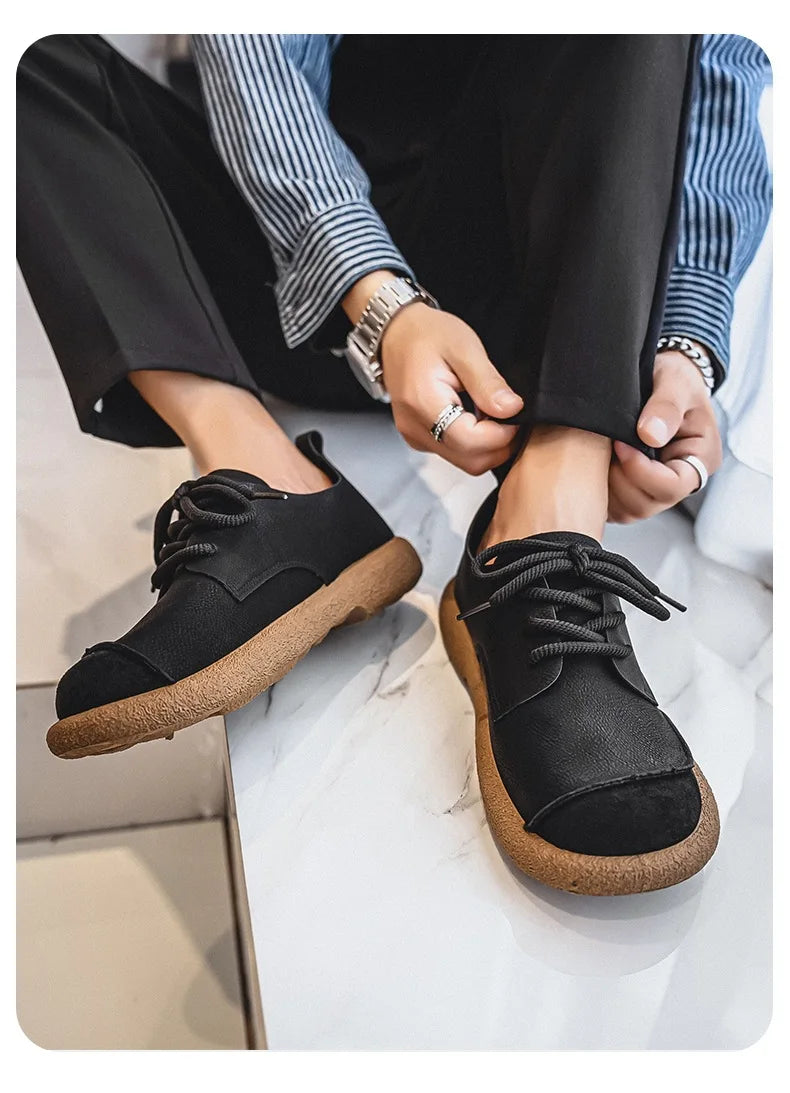 Waterproof Casual Men's Shoes | Trendy Driving Footwear