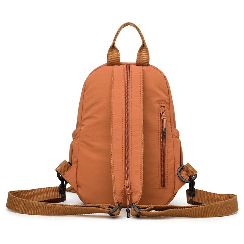 Unisex Lightweight School Backpack | Water-Resistant Nylon Bag
