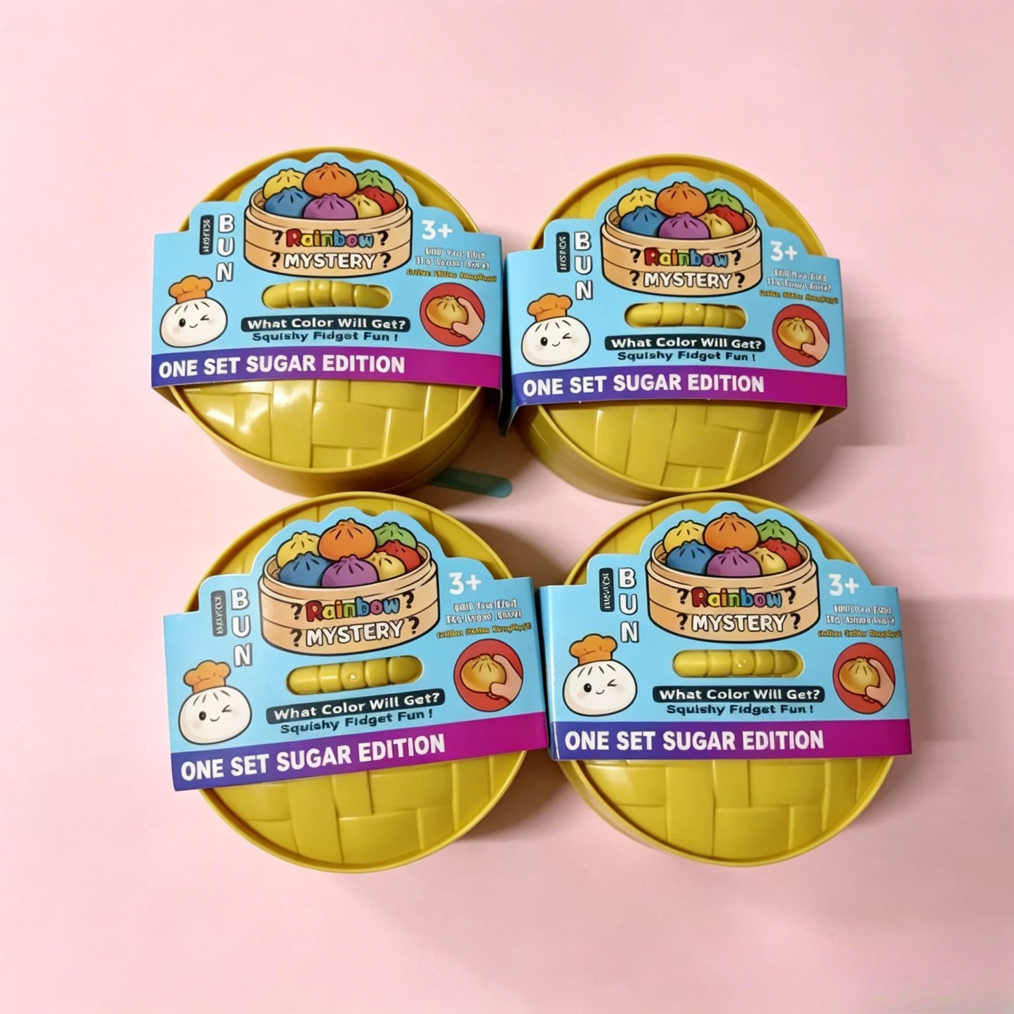Stress-relieving Dumpling Series Blind Box Cute Fluffy Dumpling Stuffed Toy, Random Color Soft Plushie Collectible Surprise Gift