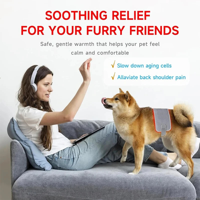Infrared Red Light Therapy Belt for Pet Care | Relieve Pain Naturally