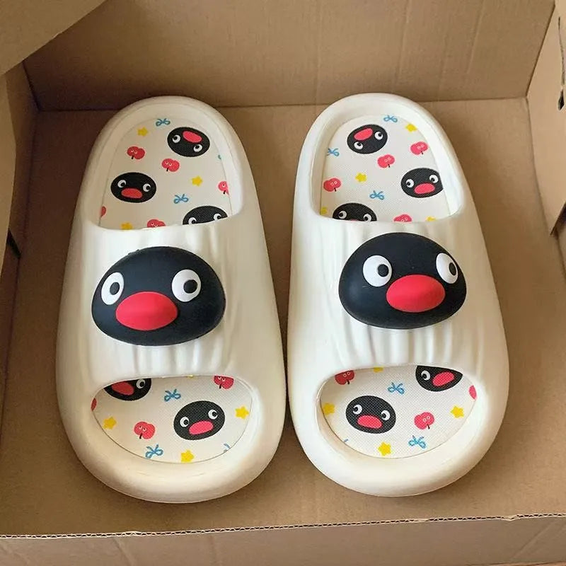 Cute Penguin Animal Slippers | Comfortable All-Season Footwear