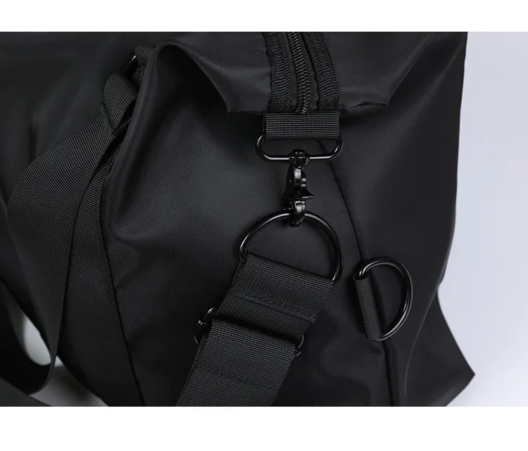 Men's Lightweight Nylon Travel Bag | Large Capacity Messenger Tote
