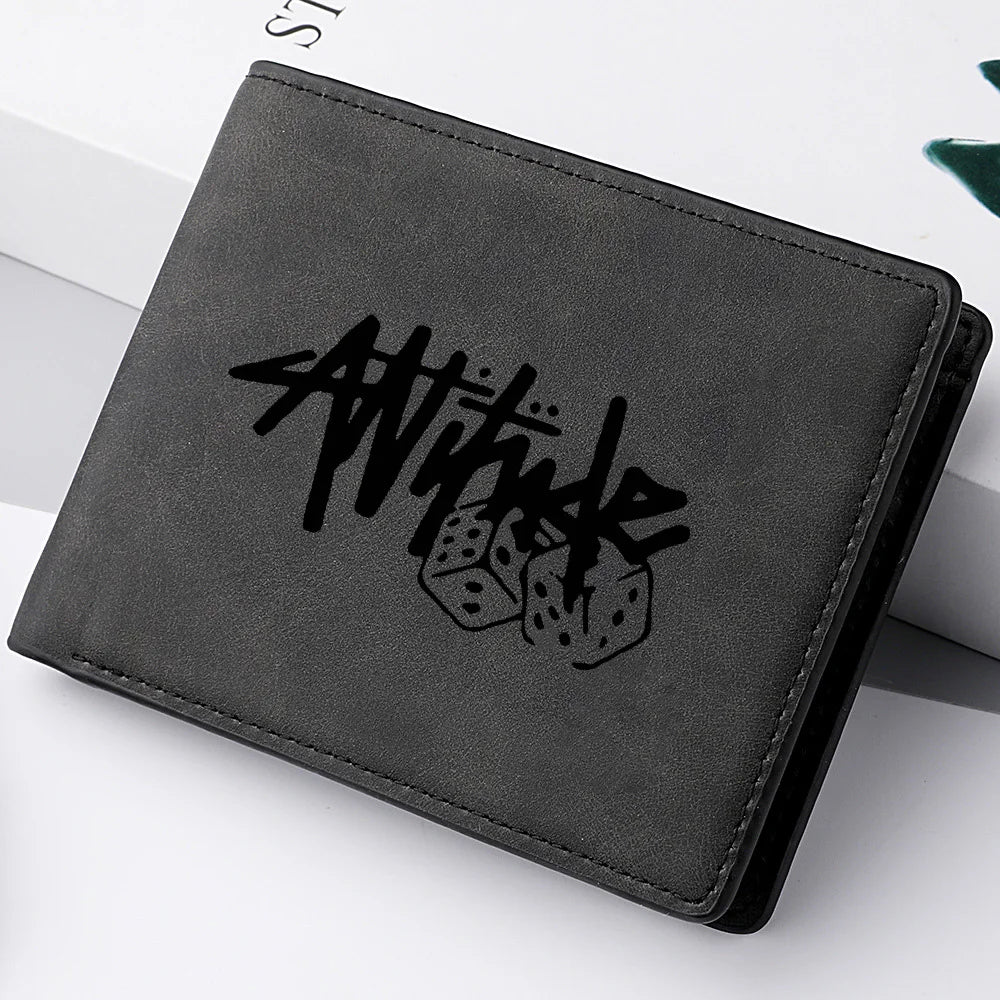Men's Mini Short Wallet with Multi-Card Slots | Casual Double Fold Design