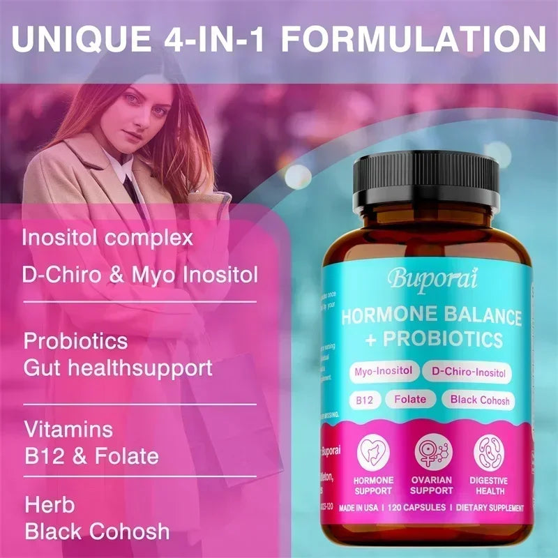 Hormone Balance + Probiotics | Supports Women’s Health & Ovarian Function