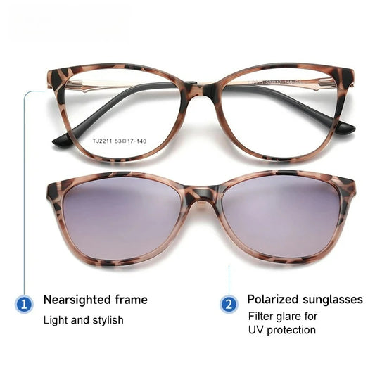 Gafas de sol polarizadas estilo Cat Eye para mujer | Lentes personalizables