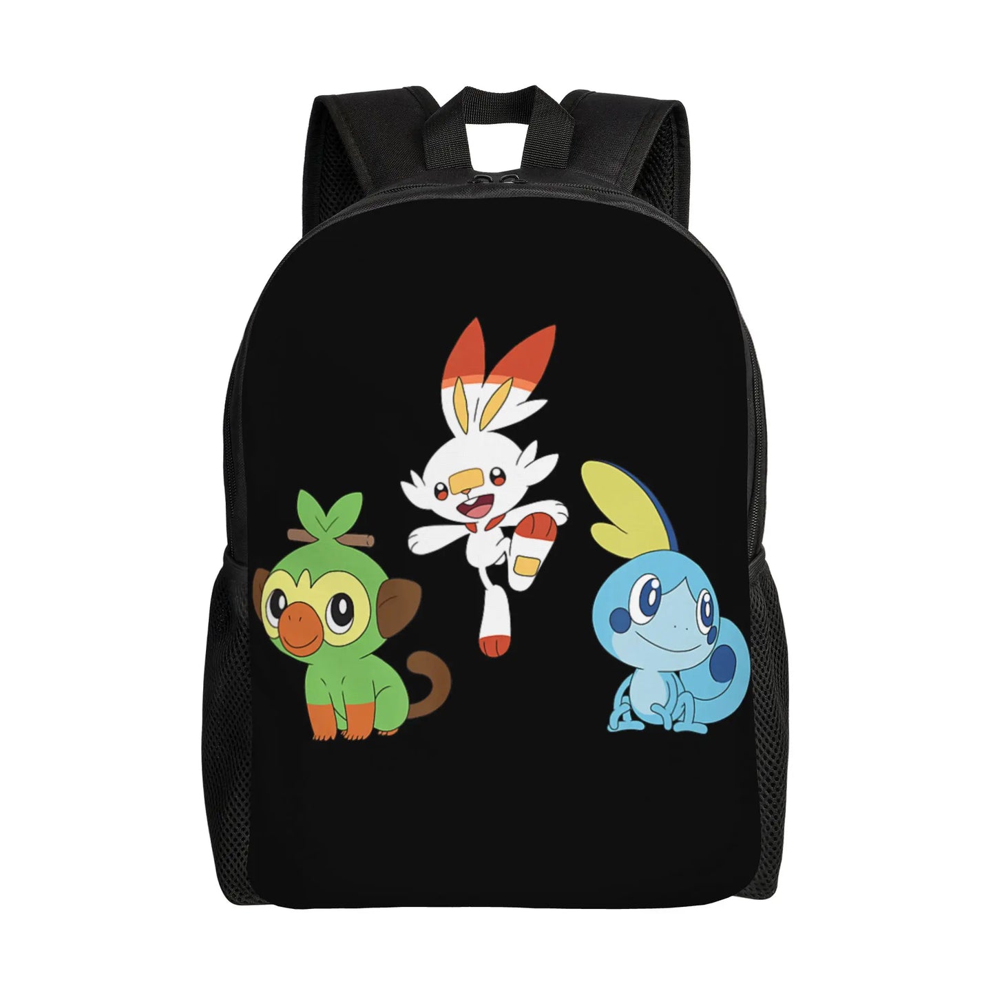 Retro Grass Type Pokemon Backpack | Large Capacity Daypack