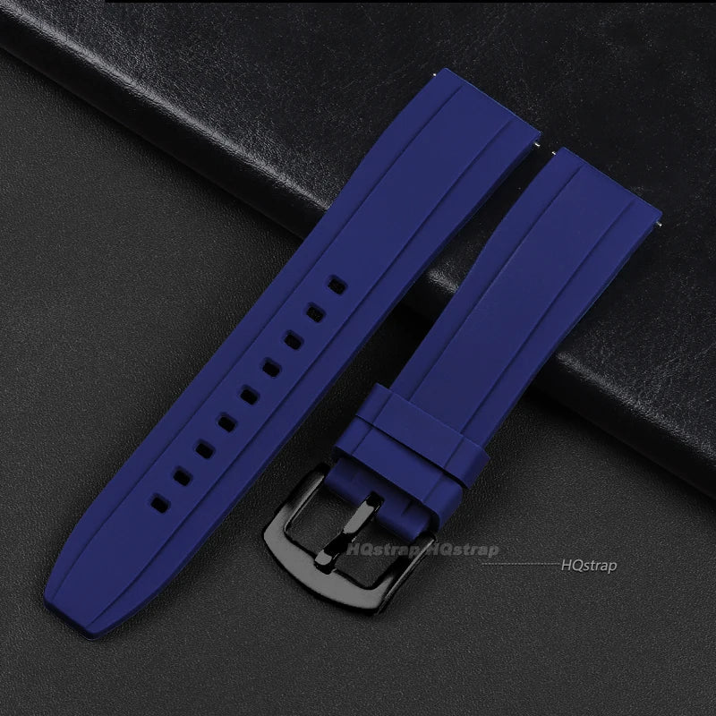 Quick Release Silicone Rubber Watch Strap | Soft Sports Watchband