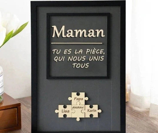 Personalized Wooden Name Puzzles | Heartfelt Gifts for Parents