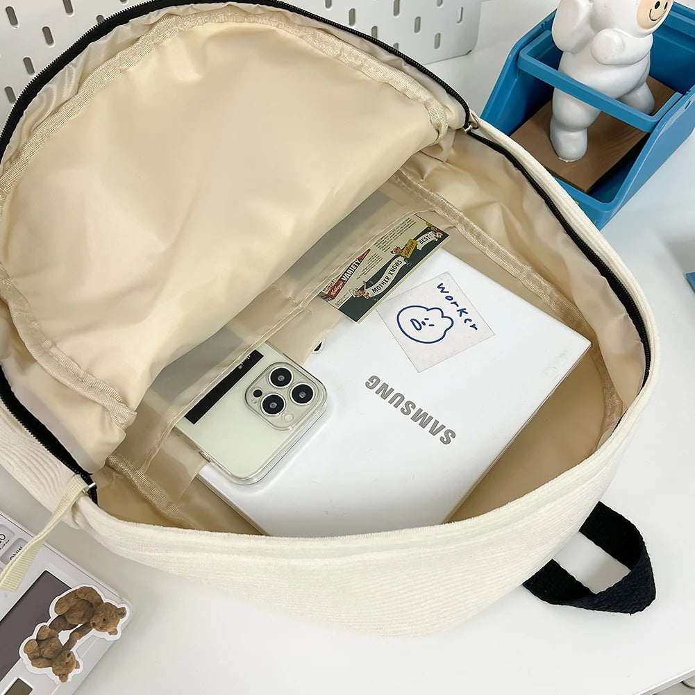 Cute Bowknot Aesthetic Backpack | Trendy School & Travel Bag