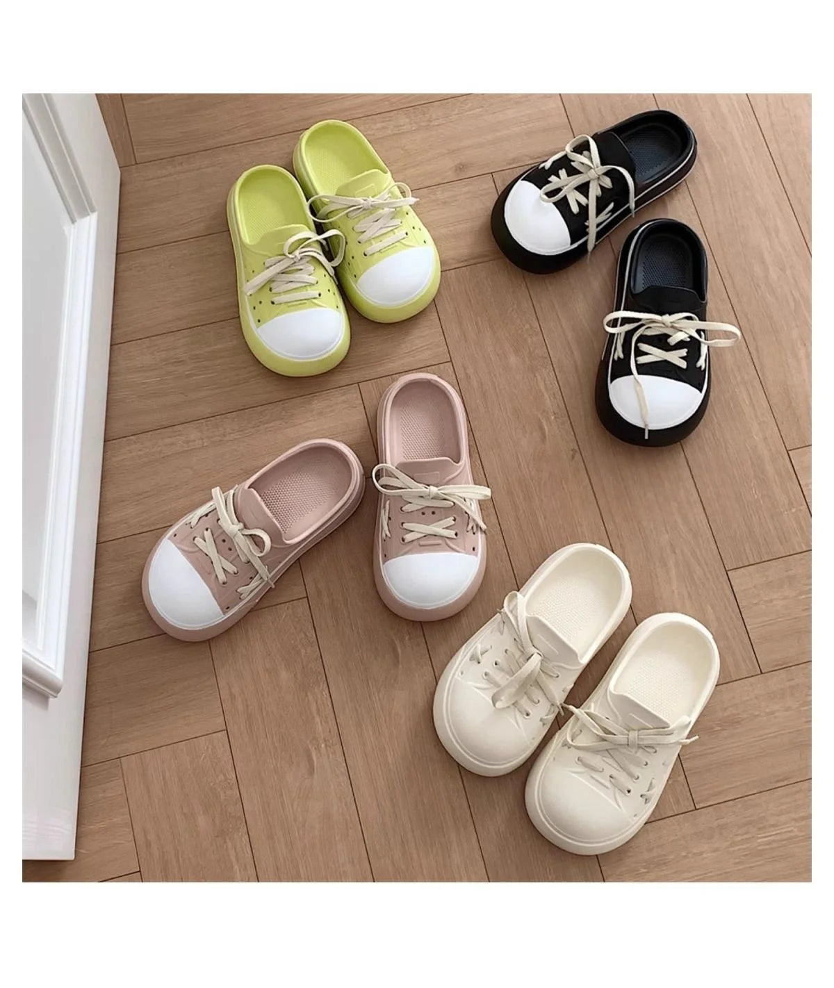 Waterproof Women's Lazy Half Slippers | Summer Casual Footwear
