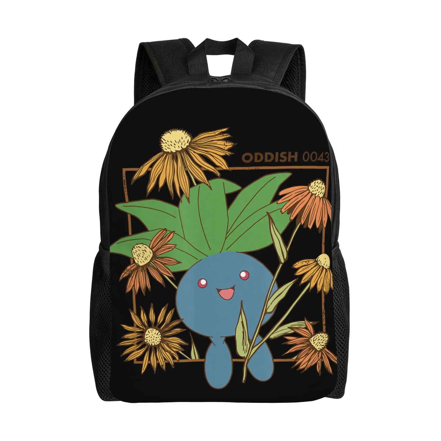 Retro Grass Type Pokemon Backpack | Large Capacity Daypack