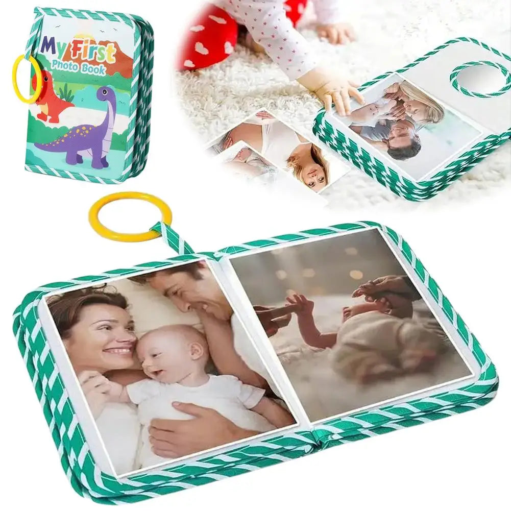 Soft Cloth Cartoon Baby Photo Memory Album | Handmade Keepsake Gift