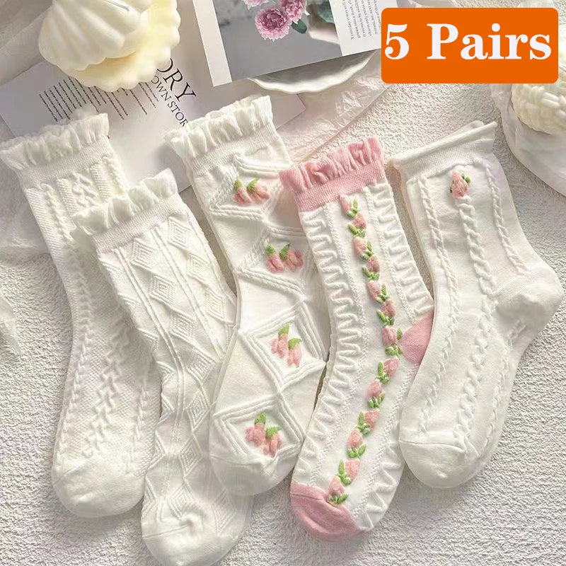 Breathable Cartoon Bear & Capybara Socks | Fun Summer Comfort