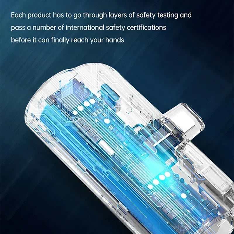 20000mAh Mini Portable Power Bank - High-Capacity External Battery